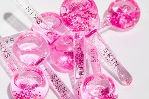 Ice Globes For Facials - Pink